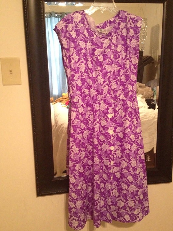 Haband for Her Purple Flirty Summer Dress