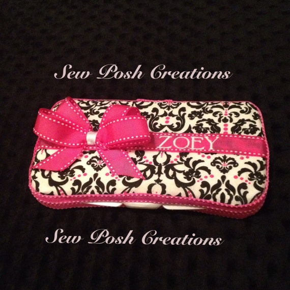 Items similar to Personalized Travel Wipe Case on Etsy