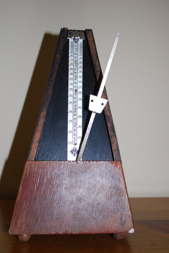 antique metronome