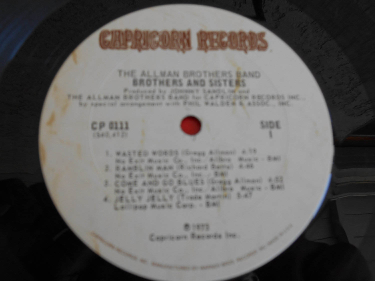 Allman Brothers Band Brothers and Sisters vinyl by TimelessTunes