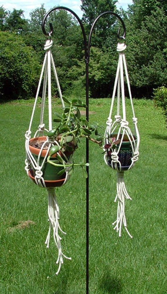 Macrame Planter Square Knot 36 Macrame Pot Hanger