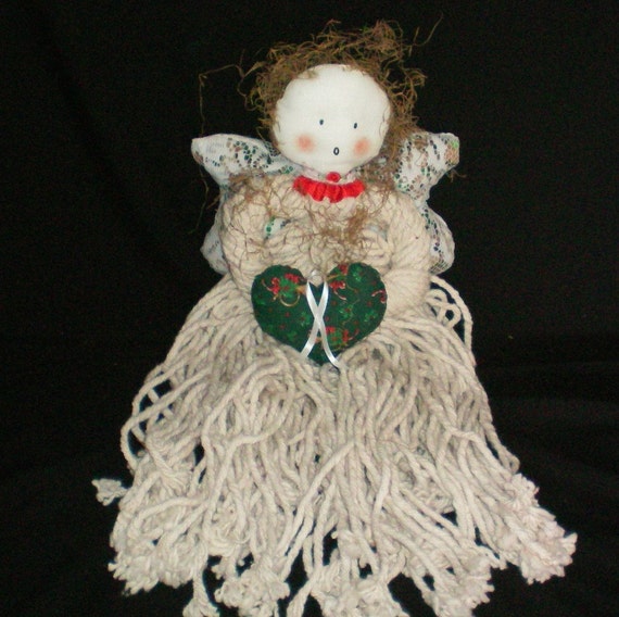 Mop Head Doll Angel Doll
