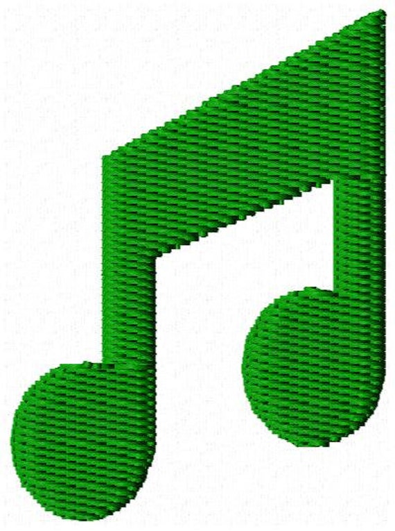 Items similar to music note mini embroidery design on etsy Items similar to music note mini embroidery design on etsy