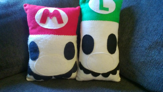 mario and luigi stuffies