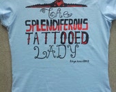 The Splendiferous Tattooed Lady T-shirt