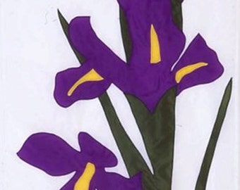 Iris - Garden Flag