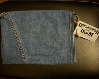 Refurbished Denim Brand UpCycled Denim IPad2 Case
