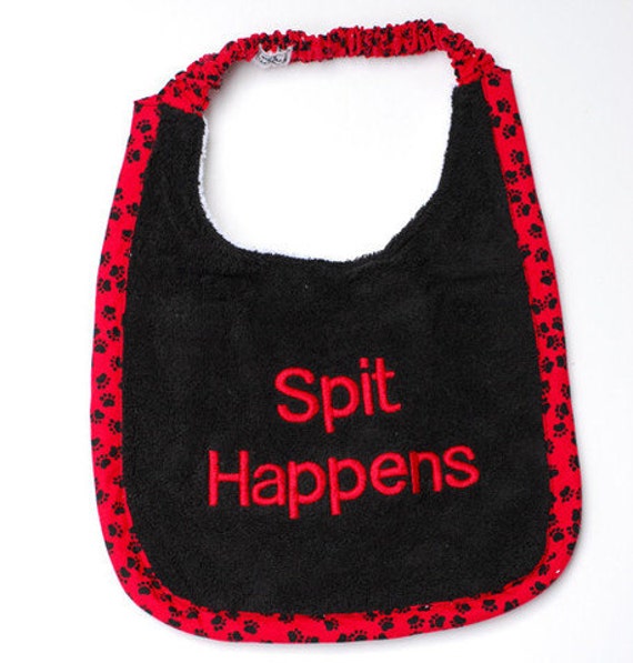 Spit Happens Dog Drool Bib