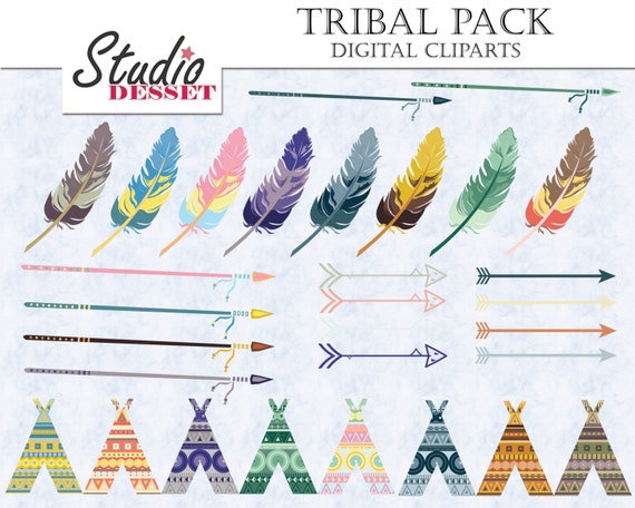 free tribal arrow clipart - photo #23