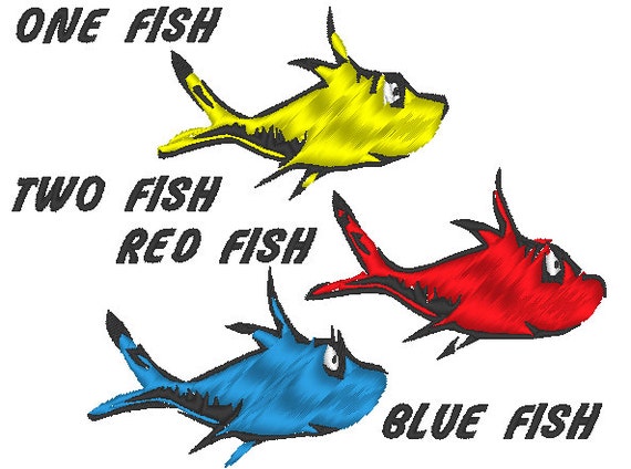 Download Dr. Seuss's One Fish Two Fish Red Fish Blue Fish by ...