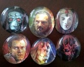 Star Wars Marble Magnets - Set of 6