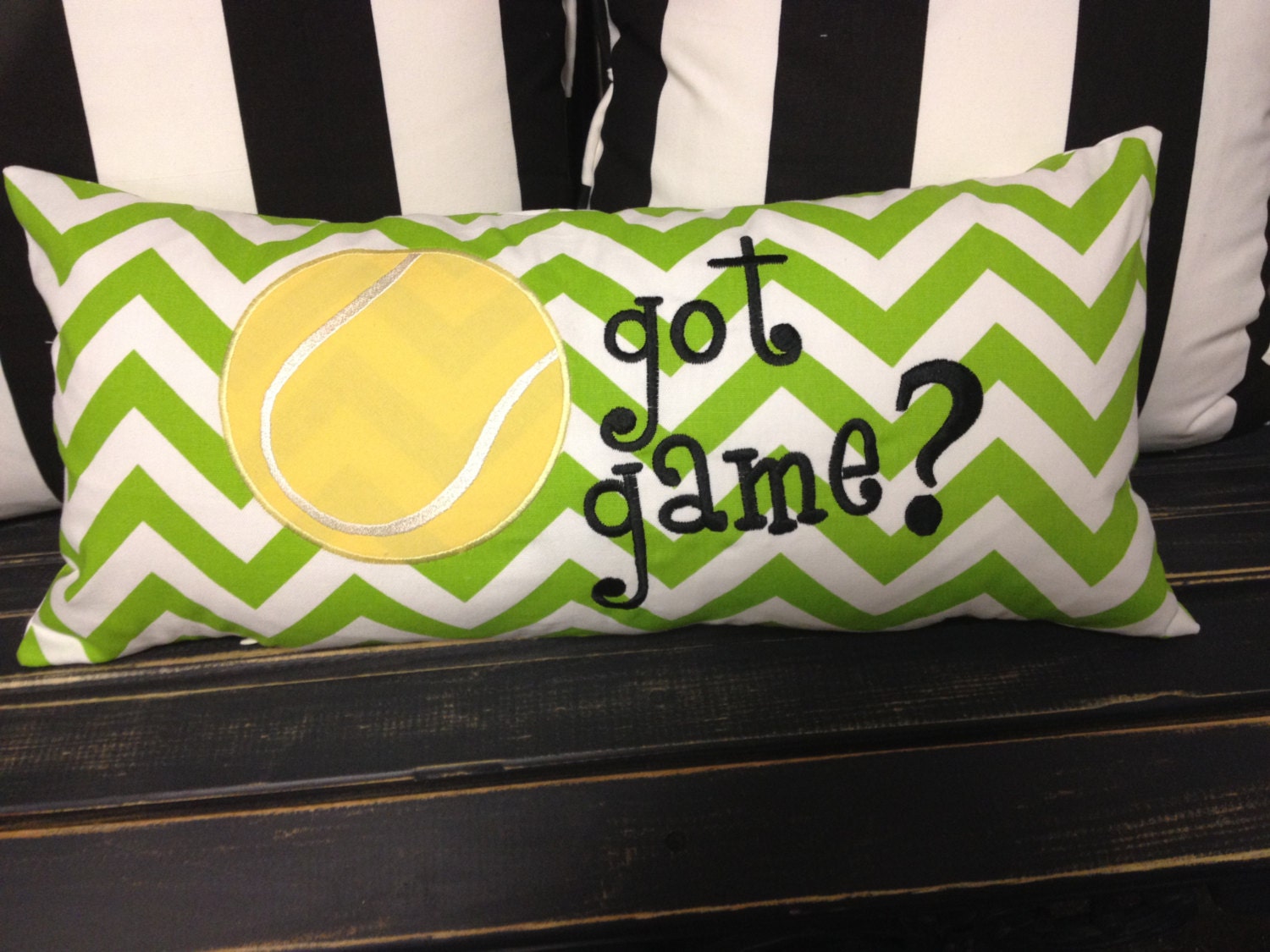 12x24 Custom Tennis Pillow Got Game