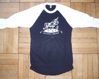 Elliott Smith t-shirt new vintage style concert tour jersey ferdinand the bull choose size XS-3XL