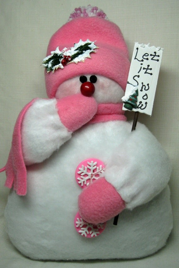 stuffed snowman decorations