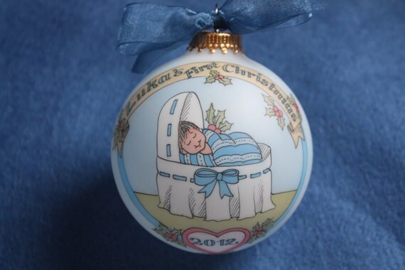 items similar to baby s first christmas ornament baby boy items similar to baby s first christmas ornament baby boy