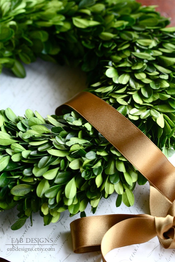 Preserved Boxwood Wreath Boxwood Wreath 12 Large