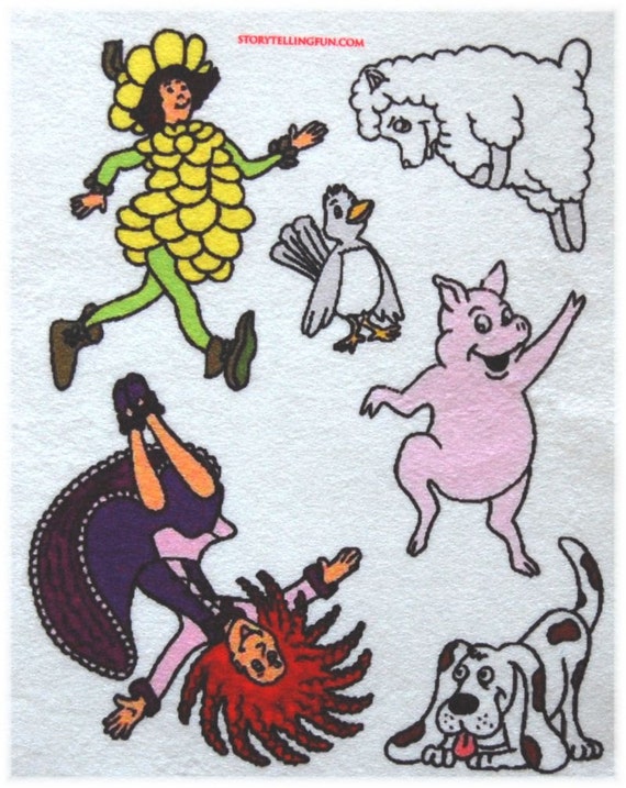 Silly Sally Felt / Flannel Board Set