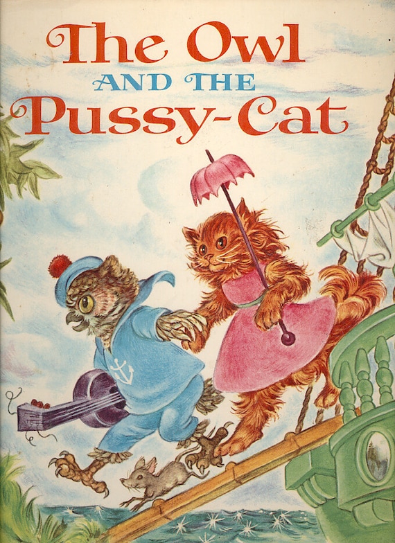 Owl And The Pussy Cat Big Golden Book Edward Lear Masha