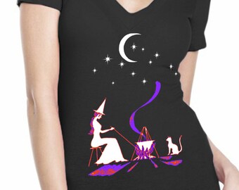 halloween witch t shirt