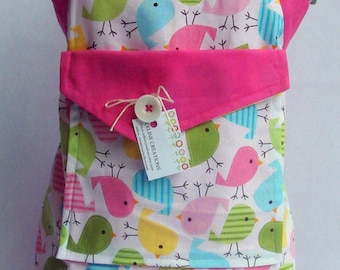 Kids Apron Spring Birdies Design