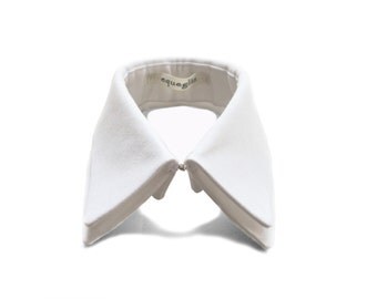 White Detachable Pleated Collar / White Pleated Choker