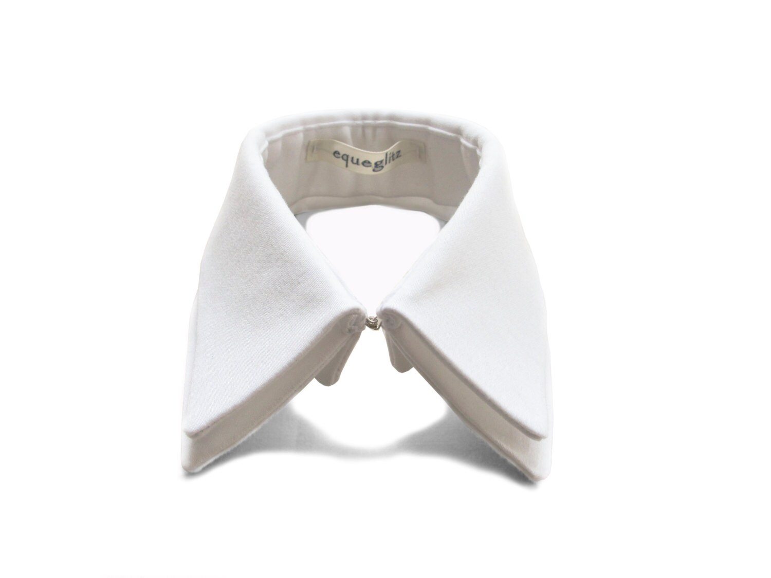Double detachable collar white cotton collar necklace