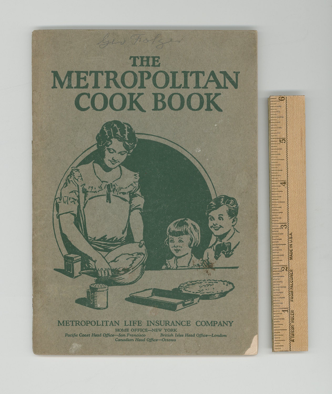 Cookery Metropolitan Life Insurance Cook Book Vintage 1935 Cookery Metropolitan Life Insurance Cook Book Vintage 1935
