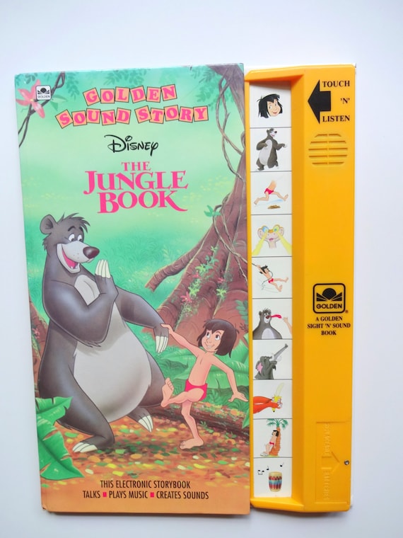 Vintage Walt Disney S Jungle Book Sound Story 1993