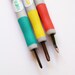 stamp carving knife set - carving tools - diy rubber stamps - for making hand carved rubber stamps - japanese - set of 3