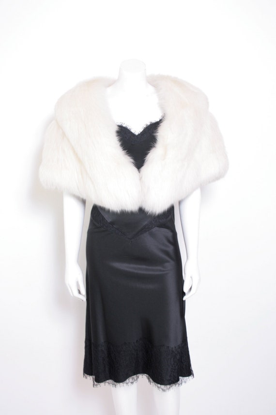 vintage fur shawls