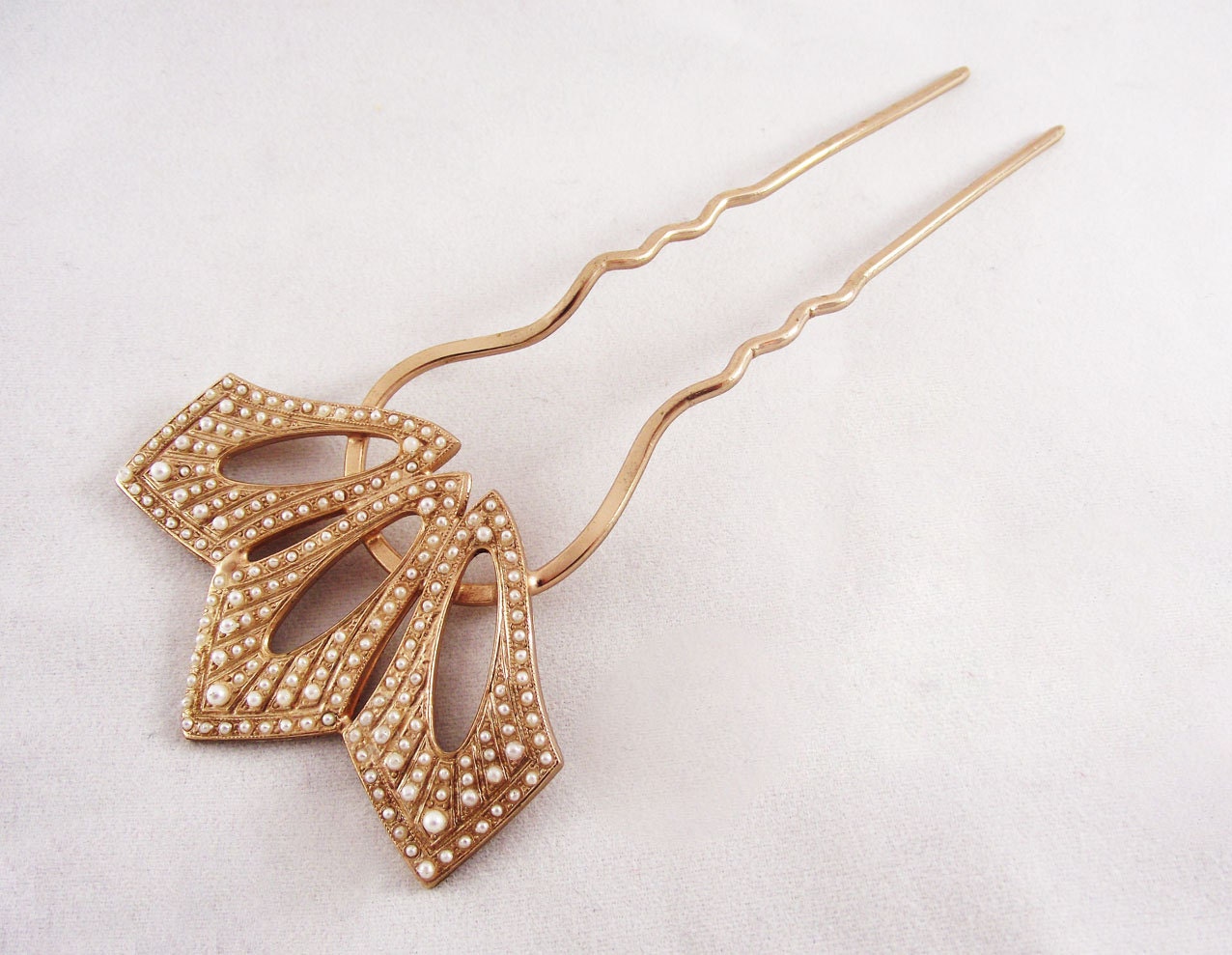 Rose Gold Hair Accessories Victorian hair accessories Rose