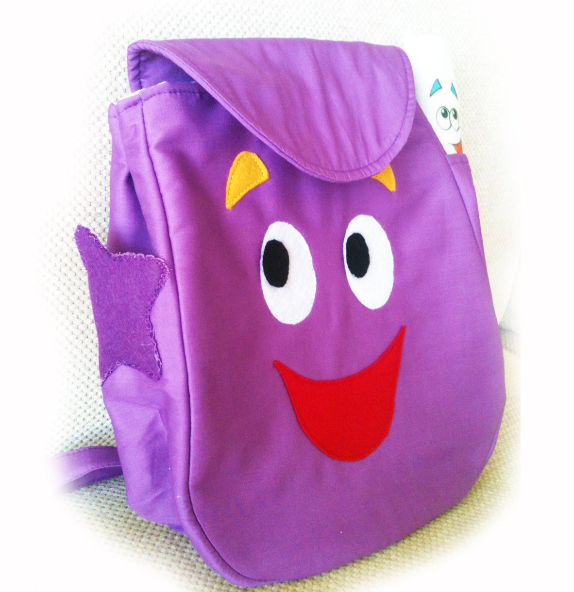 Dora inspired Backpack lavender
