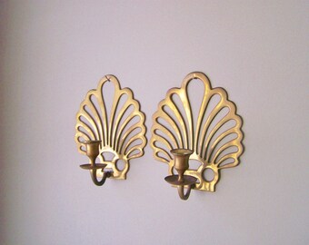beach decor wall candle sconce Etsy