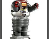 Fridge Magnet B9 Robot image from Lost In Space
