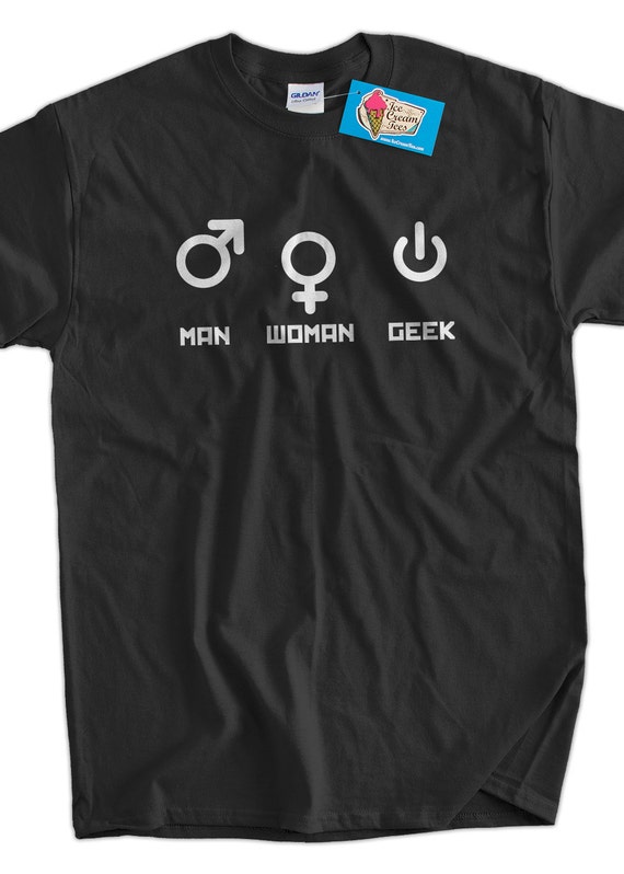 Computer Geek T-Shirt Funny Nerd Man Woman Geek T-Shirt Gifts