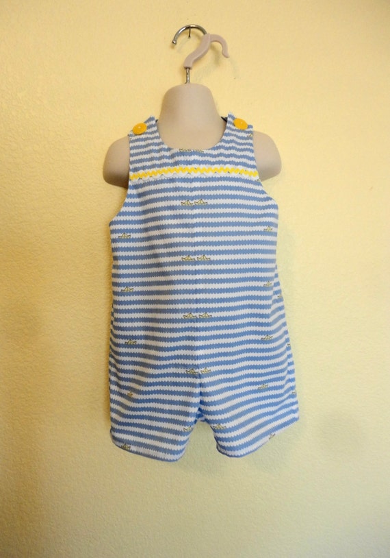 Boy Sunsuit Toddler Sunsuit Size 3 Sunsuit Summer Outfit