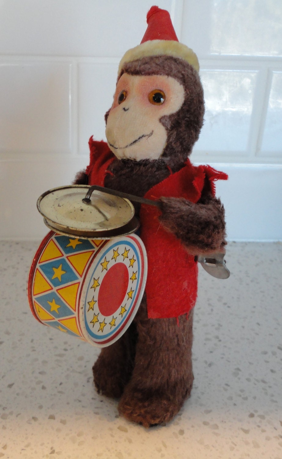 tambourine monkey toy