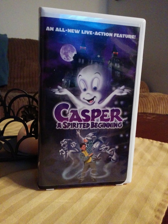 Items similar to Casper: A Spirited Beginning VHS on Etsy