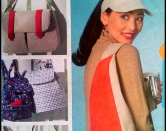 Butterick BP168 Visor And Utility Bags UNCUT