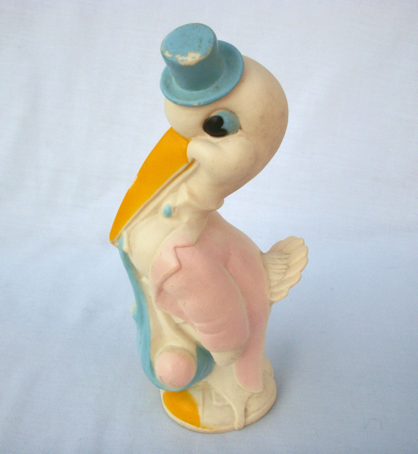 stuffed stork toy