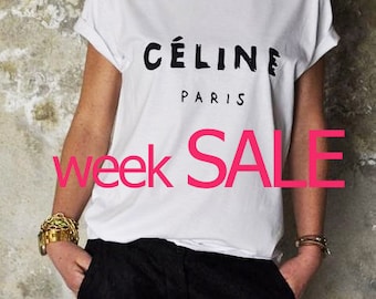Celine Paris T-shirt Style Printed T-shirt women