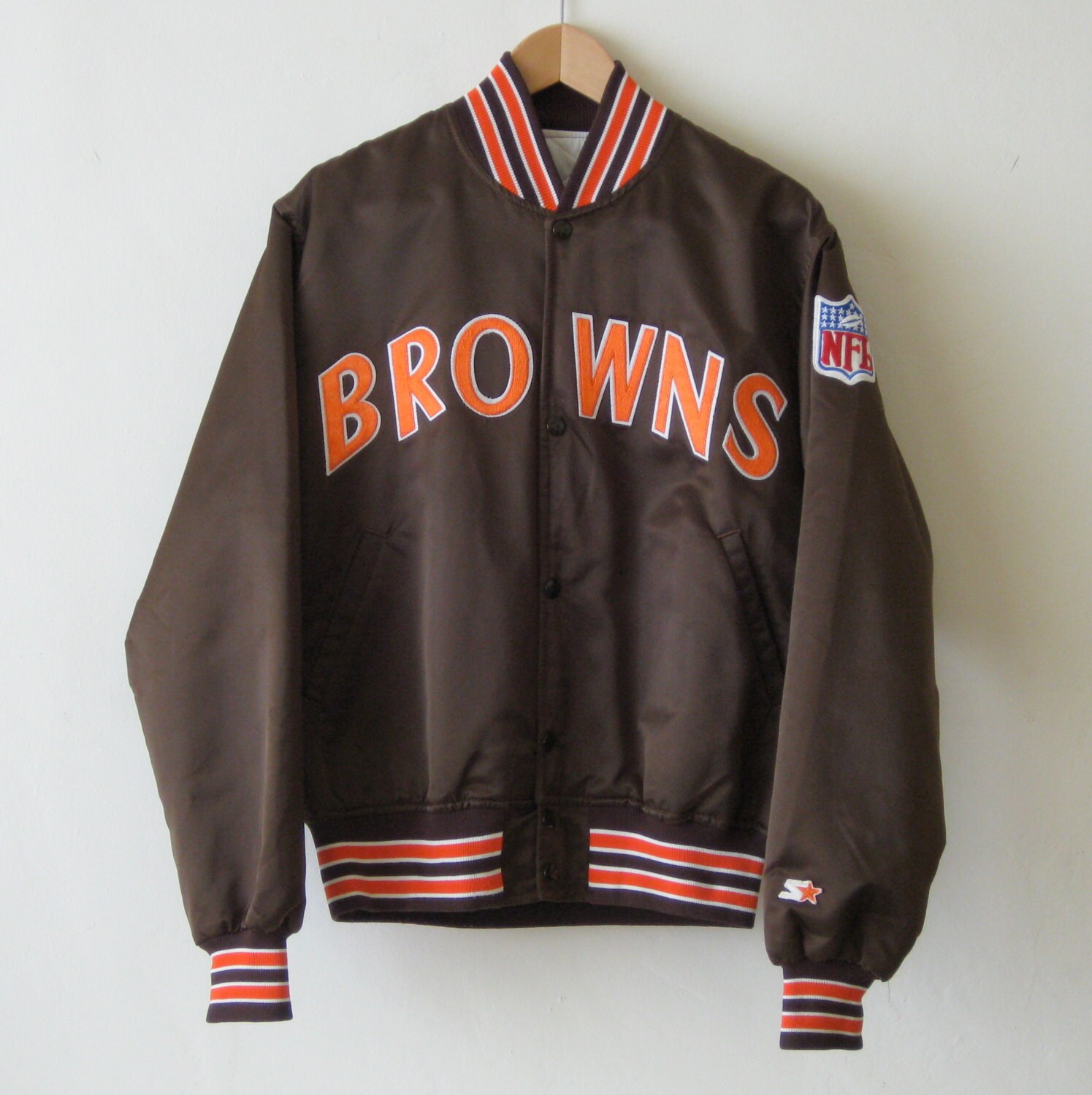 VTG 1980s Cleveland Browns Starter Jacket Sz. M Medium Coat