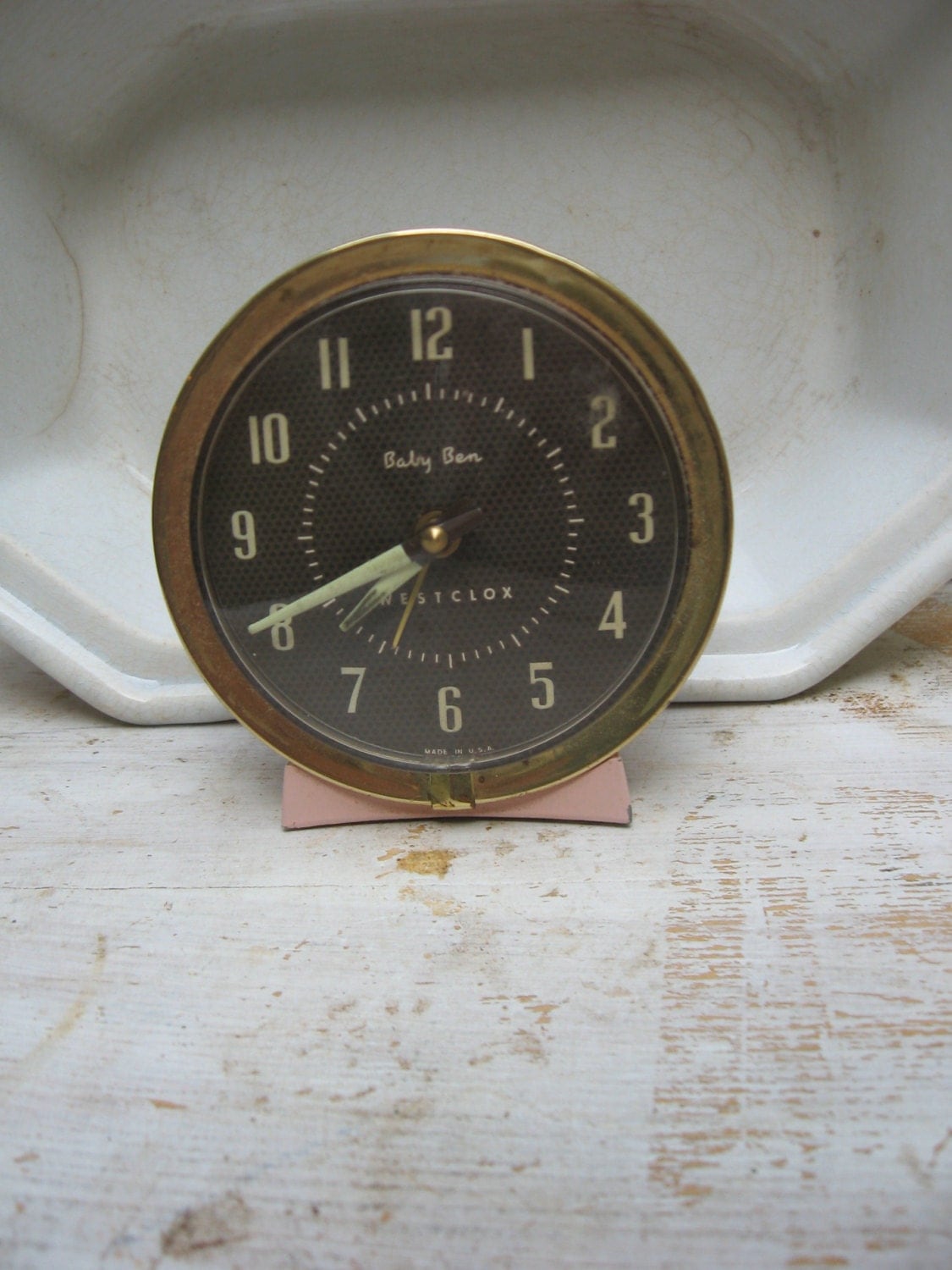 westclox baby ben/vintage wind up clock
