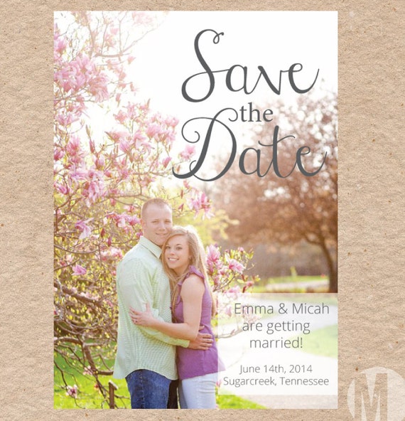 etsy save the date up theme