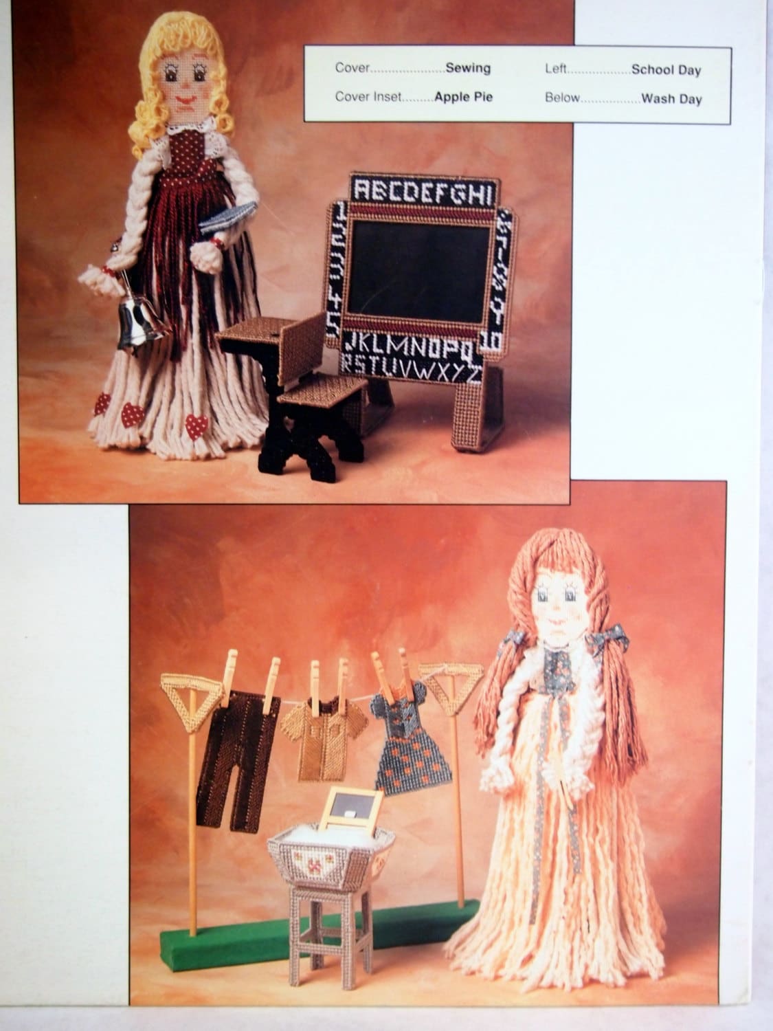 Labors Of Love Mop Dolls By Mary Layfield Needlepoint Mop Doll Booklet