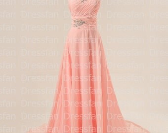 Stitch Vibes Pret Embroidered Silk 3 Piece Suit Peach Pink Dress