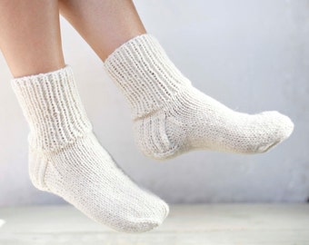 Popular items for white wool socks on Etsy