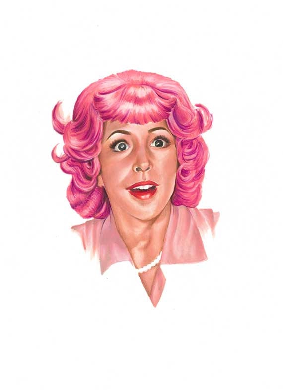 Grease Frenchy Portrait