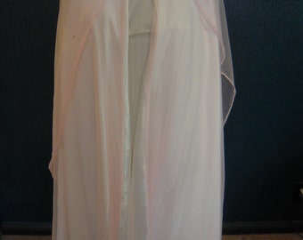 Adult Sized Pink Hooded Cloak with capelet