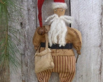 My Primitive PINELANE NICHOLAS Santa Pattern-Instant Download